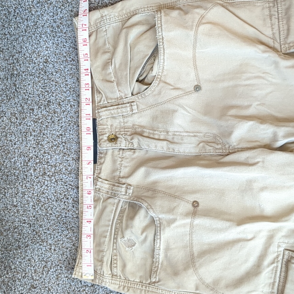 Roca Wear men's beige size 36 cargo pants - Picture 3 of 16